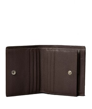 CALVIN KLEIN FOIL EMBOSSED Portafoglio in pelle ck dark brown - Portafogli Uomo - 3