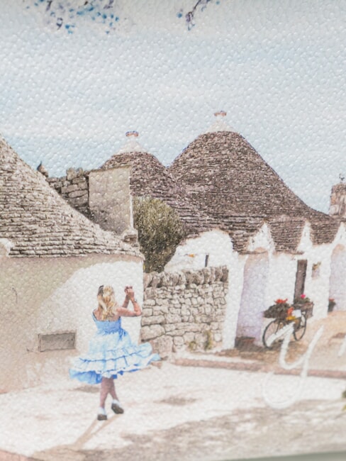 YESBAG Borsa camera case media alice in trulli - Borse Donna