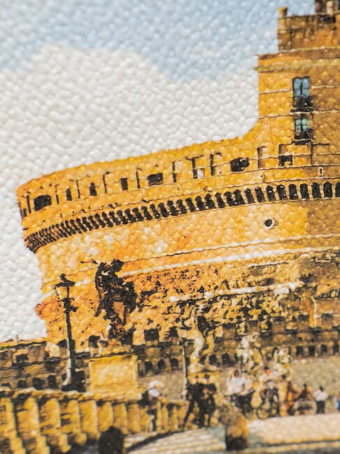 YESBAG Pochette piccola con tracollina ROMAN HOLIDAY - Borse Donna