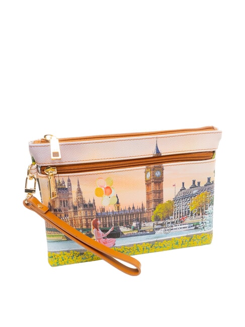 YESBAG Pochette media con polsierina yellow flower - Borse Donna