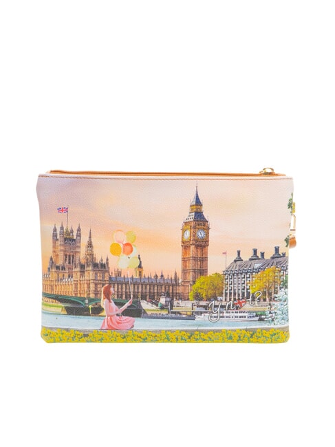 YESBAG Pochette media con polsierina yellow flower - Borse Donna