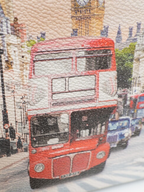 YESBAG Beauty case grande svasato london rainbow - Beauty Case