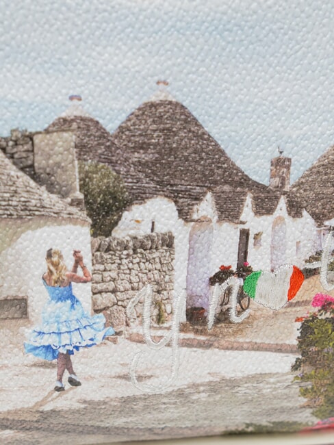 YESBAG Borsa camera case con tasca alice in trulli - Borse Donna