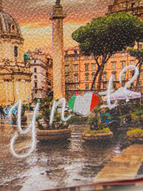 YESBAG Borsa camera case a tracolla rome raining - Borse Donna