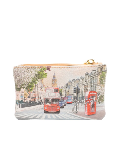 YESBAG Bustina portachiavi con zip london rainbow - Portachiavi