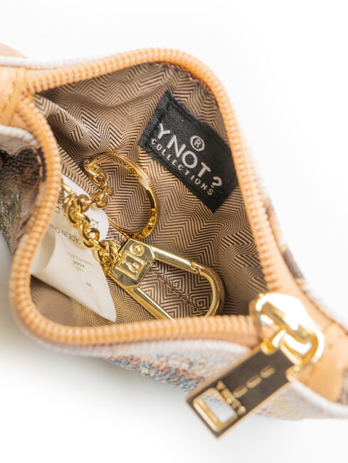 YESBAG Bustina portachiavi con zip flowery canal - Portachiavi