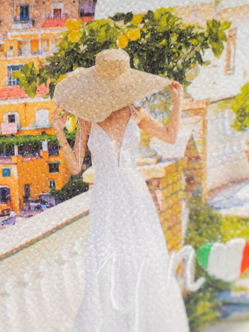 YESBAG Pochette con tracolla metallica romantic coast - Borse Donna