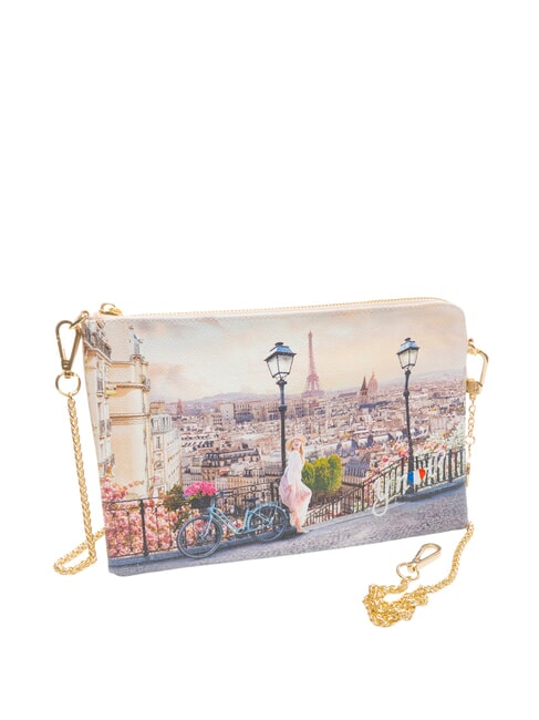 YESBAG Pochette con tracolla metallica promenade - Borse Donna