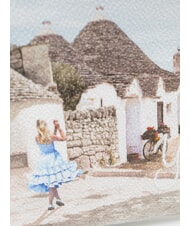 YNOT YESBAG Pochette con tracolla metallica alice in trulli - Borse Donna - 3