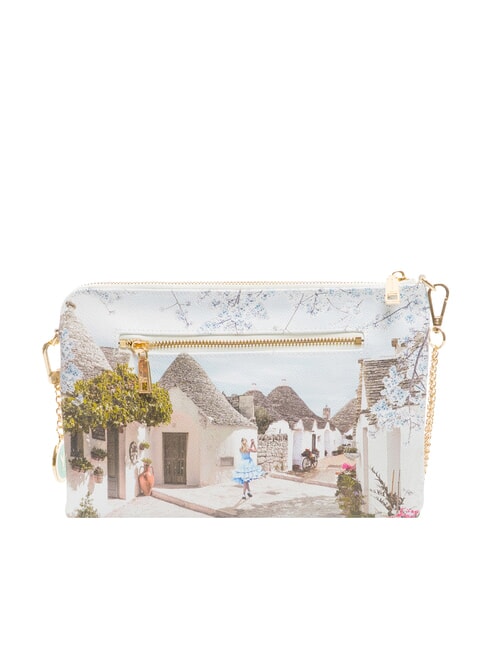 YESBAG Pochette con tracolla metallica alice in trulli - Borse Donna