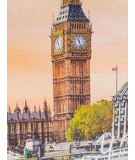 YNOT YESBAG Pochette con tracolla metallica yellow flower - Borse Donna - 3