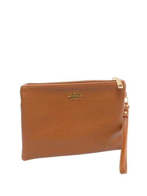 LOVERS Pochette busta con polsierina tan - Borse Donna