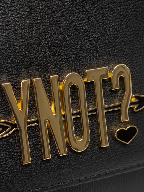 LOVERS Borsa a tracolla con flap NERO - Borse Donna