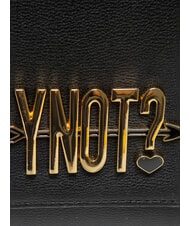 YNOT LOVERS Borsa a tracolla squadrata NERO - Borse Donna - 3