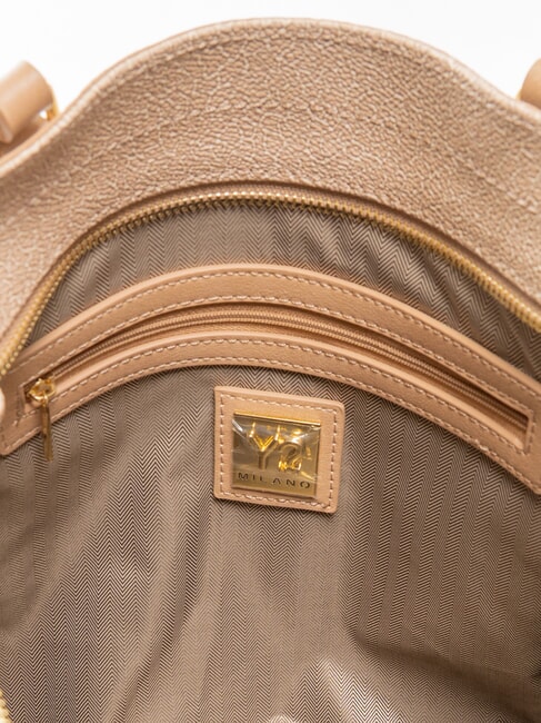 LUX Borsa shopping a spalla caramel - Borse Donna