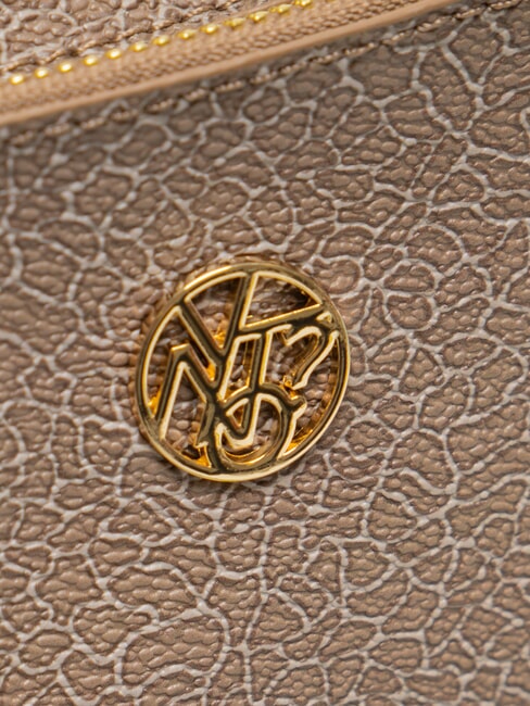 LUX Borsa hobo a tracolla con tasca havana - Borse Donna