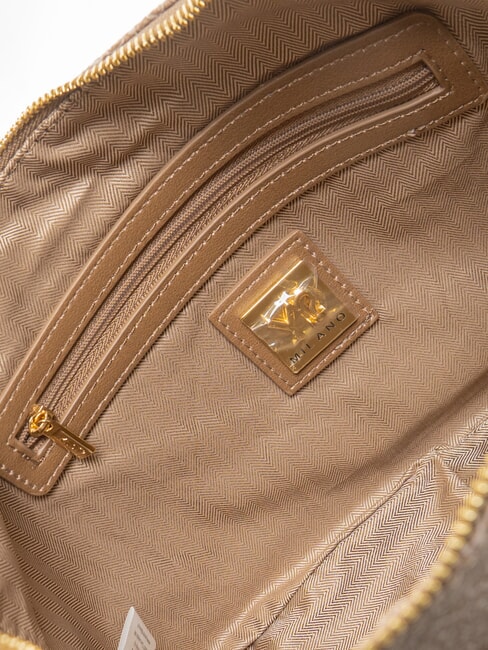 LUX Borsa hobo a tracolla con tasca havana - Borse Donna