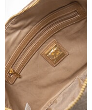 YNOT LUX Borsa hobo a tracolla con tasca havana - Borse Donna - 5