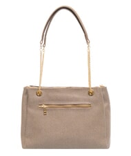 YNOT LUX Borsa a spalla manici catena havana - Borse Donna - 4