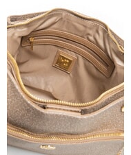 YNOT LUX Borsa a spalla manici catena havana - Borse Donna - 5