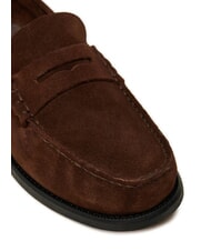 TOMMY HILFIGER CLASSIC HILFIGER Mocassini in pelle suede brown - Scarpe Uomo - 3