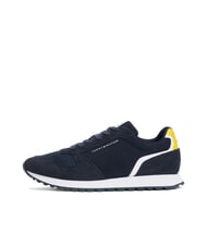 TOMMY HILFIGER TH Sneakers in pelle sued e tessuto desert sky - Scarpe Uomo - 2