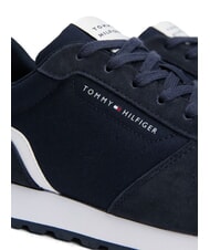 TOMMY HILFIGER TH Sneakers in pelle sued e tessuto desert sky - Scarpe Uomo - 3