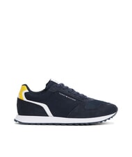 TOMMY HILFIGER TH Sneakers in pelle sued e tessuto desert sky - Scarpe Uomo - 4