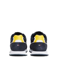 TOMMY HILFIGER TH Sneakers in pelle sued e tessuto desert sky - Scarpe Uomo - 6