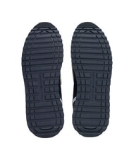 TOMMY HILFIGER TH Sneakers in pelle sued e tessuto desert sky - Scarpe Uomo - 7