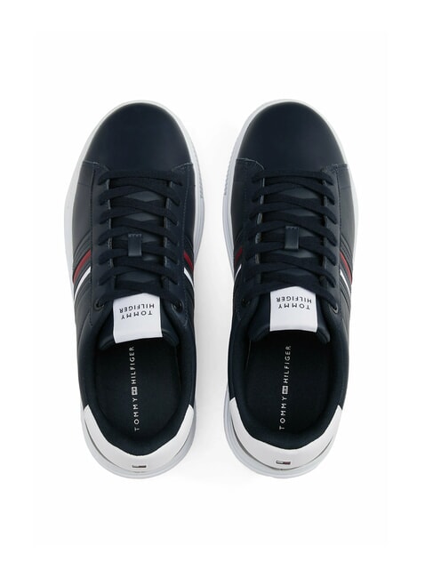 MODERN CUPSOLE STRIPES Sneakers in pelle desert sky - Scarpe Uomo