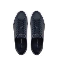 TOMMY HILFIGER CORE CORPORATE Sneakers in pelle desert sky - Scarpe Uomo - 4