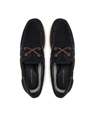 TOMMY HILFIGER TH BOAT CORE Mocassini in pelle suede desert sky - Scarpe Uomo - 4