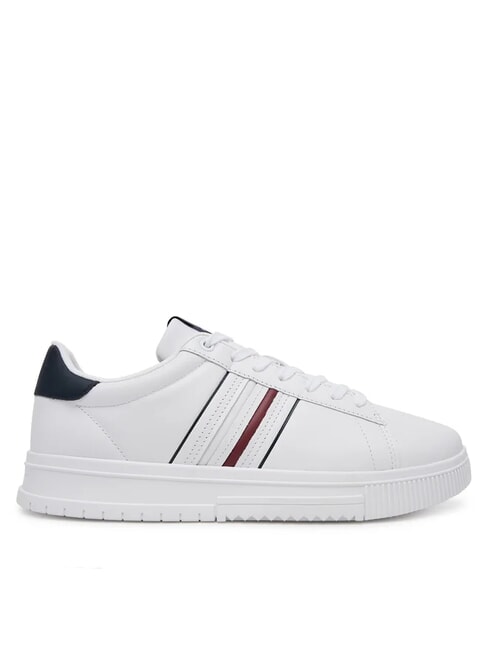 MODERN CUPSOLE STRIPES Sneakers in pelle white - Scarpe Uomo