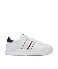 TOMMY HILFIGER MODERN CUPSOLE STRIPES Sneakers in pelle white - Scarpe Uomo - 2
