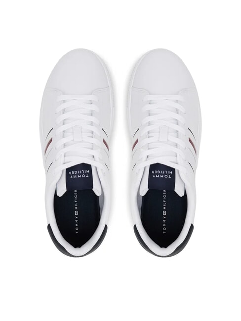 MODERN CUPSOLE STRIPES Sneakers in pelle white - Scarpe Uomo