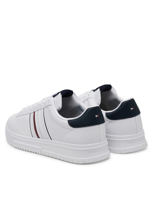 MODERN CUPSOLE STRIPES Sneakers in pelle white - Scarpe Uomo
