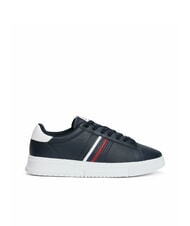 TOMMY HILFIGER MODERN CUPSOLE STRIPES Sneakers in pelle desert sky - Scarpe Uomo - 3