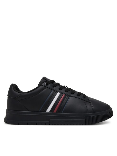 MODERN CUPSOLE STRIPES Sneakers in pelle black - Scarpe Uomo