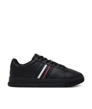 TOMMY HILFIGER MODERN CUPSOLE STRIPES Sneakers in pelle black - Scarpe Uomo - 2