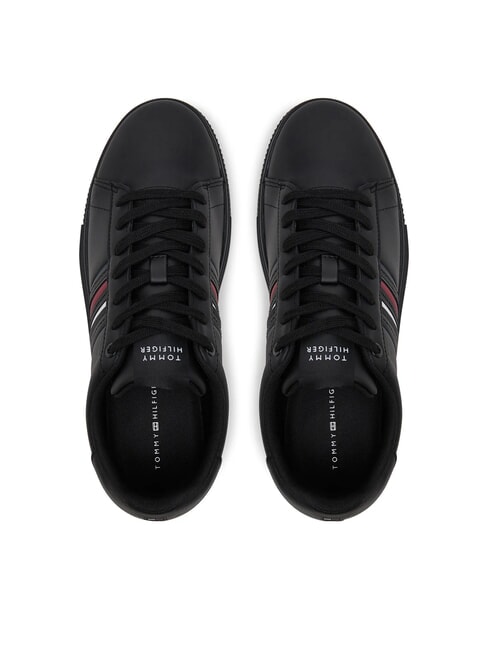 MODERN CUPSOLE STRIPES Sneakers in pelle black - Scarpe Uomo