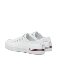 TOMMY HILFIGER CORE CORPORATE Sneakers in pelle white - Scarpe Uomo - 5