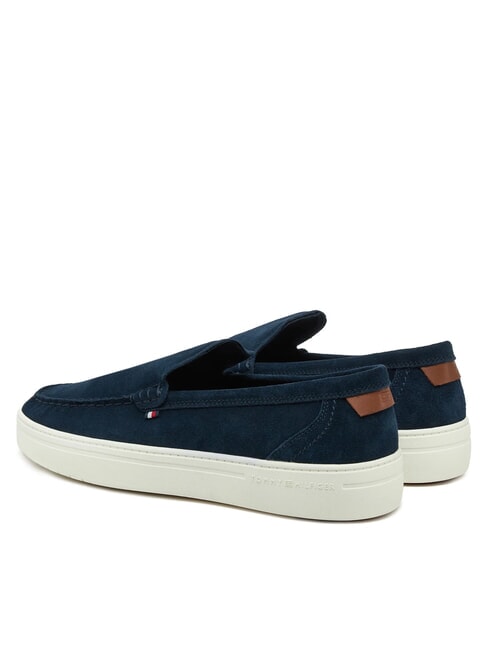 MODERN LIGHT HYBRID Mocassini in pelle suede desert sky - Scarpe Uomo