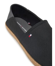 TOMMY HILFIGER TH Espadrillas in canvas black - Scarpe Uomo - 3