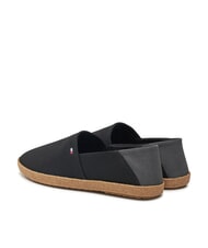 TOMMY HILFIGER TH Espadrillas in canvas black - Scarpe Uomo - 5
