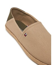 TOMMY HILFIGER TH Espadrillas in canvas beige - Scarpe Uomo - 3