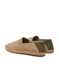 TOMMY HILFIGER TH Espadrillas in canvas beige - Scarpe Uomo - 5
