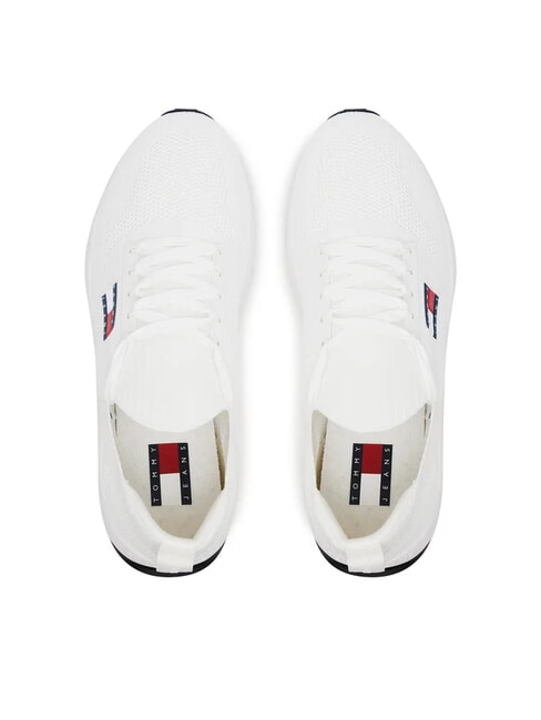 THJ KNITTED Sneakers in tessuto ecru - Scarpe Uomo