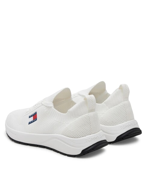 THJ KNITTED Sneakers in tessuto ecru - Scarpe Uomo