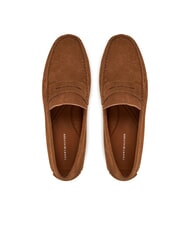 TOMMY HILFIGER CASUAL DRIVER Mocassini in pelle suede coconut grove - Scarpe Uomo - 4